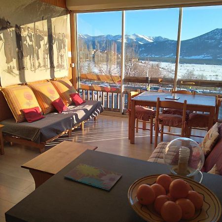 Les Lupins 10&Parking privé inclus-Panorama sur lac&montagne Les Angles  Esterno foto