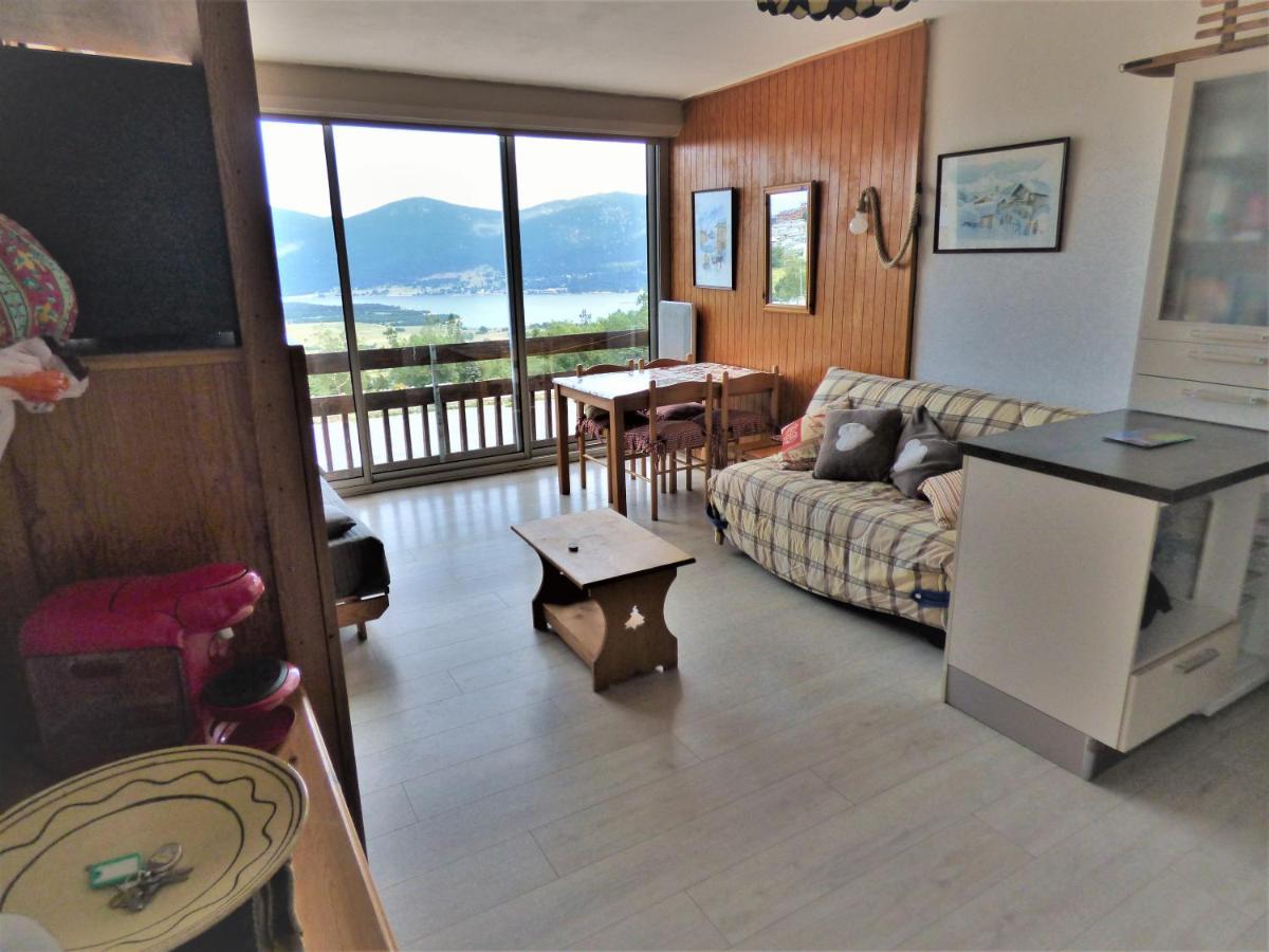 Les Lupins 10&Parking privé inclus-Panorama sur lac&montagne Les Angles  Esterno foto