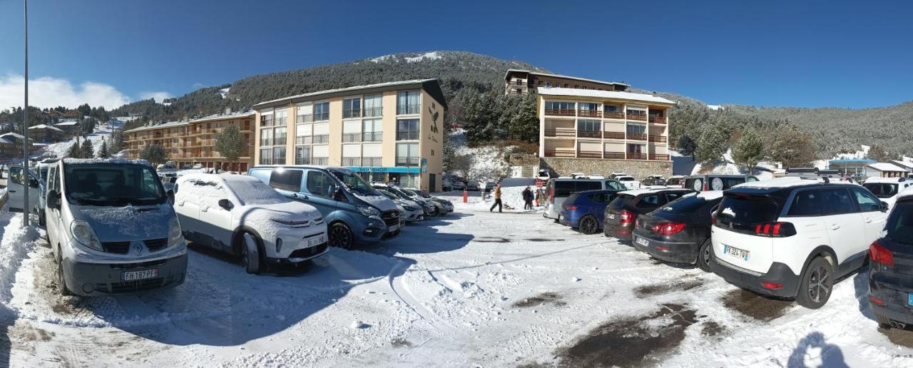 Les Lupins 10&Parking privé inclus-Panorama sur lac&montagne Les Angles  Esterno foto